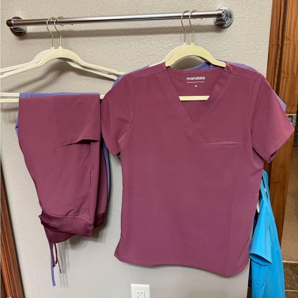 Pink Scrub Set